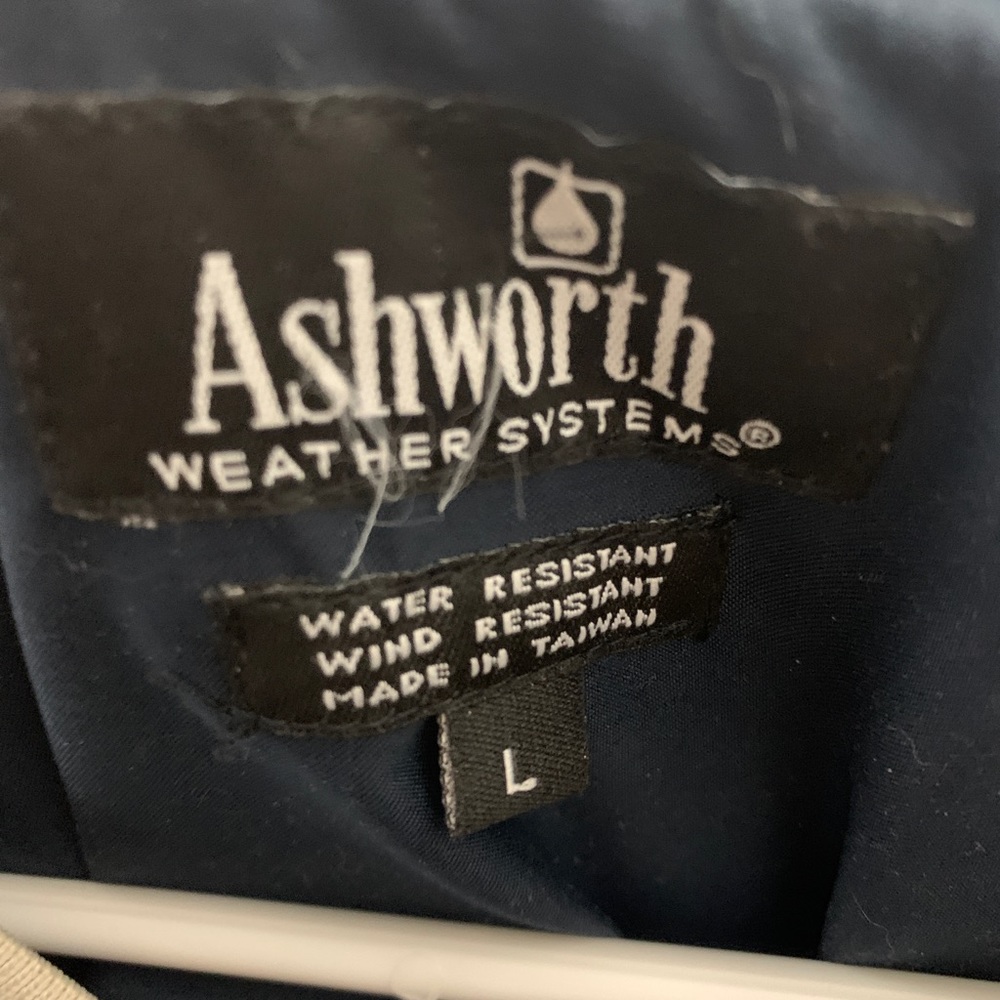 Treetops Golf Weather Resistant Navy Pullover Size Large - Picture 2 of 2